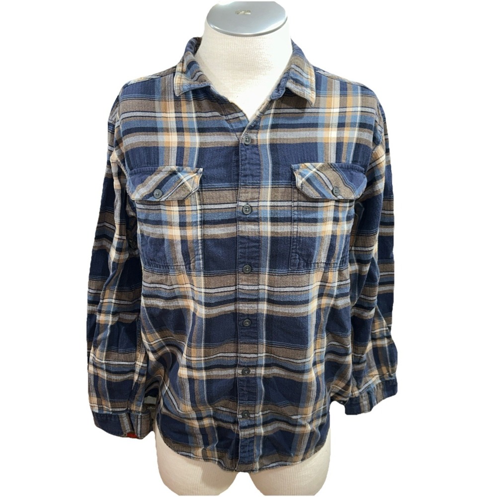 Columbia Omni Wick Mens Button Down Shirt Large Long Sleeve Plaid Multicolor